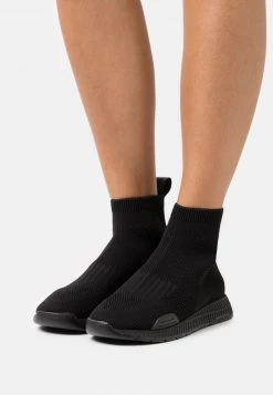 BOSS TITANIUM SOCK - Zapatillas Altas - Black, Mujer