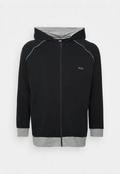 BOSS MIX MATCH JACKET - Sudadera Con Cremallera - Black, Hombre