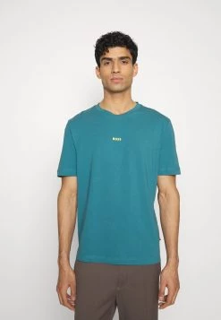 BOSS Camiseta Básica - Open Green, Hombre