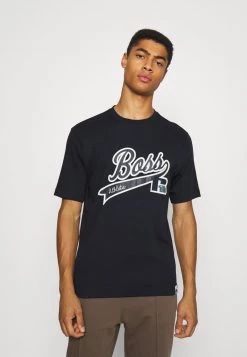 BOSS X RUSSELL ATHLETIC - Camiseta Estampada - Navy, Hombre