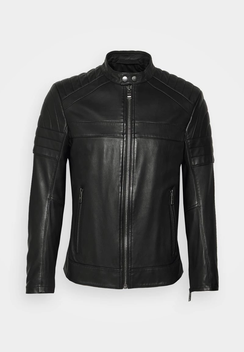 BOSS JUNOW - Chaqueta De Cuero - Black, Hombre 5 BOSS JUNOW - Chaqueta De Cuero - Black, Hombre - Imagen 5