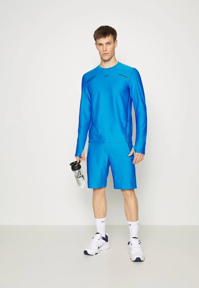 BOSS SALBO GYM - Camiseta De Manga Larga - Open Blue, Hombre 2 BOSS SALBO GYM - Camiseta De Manga Larga - Open Blue, Hombre - Imagen 2