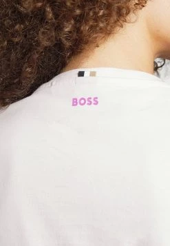 BOSS ESLOGAN - Camiseta Estampada - Open Pink, Mujer -Outlet BOSS Tienda 7852ab0e4f644097b84deb73ab48ca78