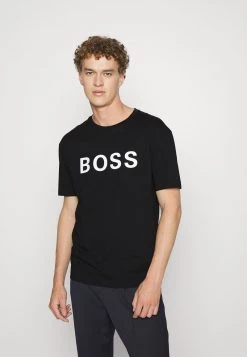 BOSS TEE - Camiseta Estampada - Black, Hombre