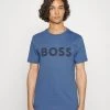 BOSS Thinking - Camiseta Estampada - Open Blue, Hombre