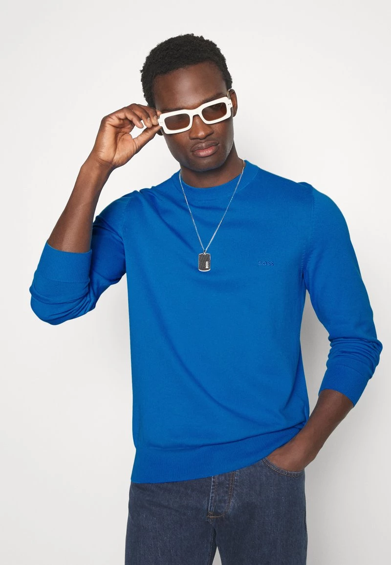 BOSS PACAS - Jersey De Punto - Bright Blue, Hombre 4 BOSS PACAS - Jersey De Punto - Bright Blue, Hombre - Imagen 4