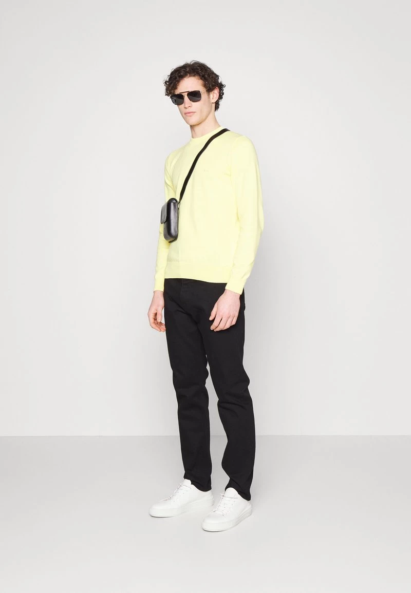 BOSS PACAS - Jersey De Punto - Light/pastel Yellow, Hombre 2 BOSS PACAS - Jersey De Punto - Light/pastel Yellow, Hombre - Imagen 2