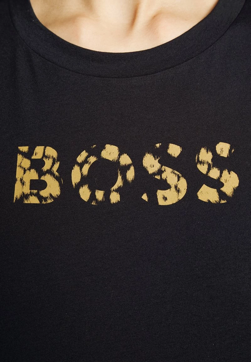 BOSS ELOGO - Camiseta Estampada - Charcoal, Mujer 6 BOSS ELOGO - Camiseta Estampada - Charcoal, Mujer - Imagen 6
