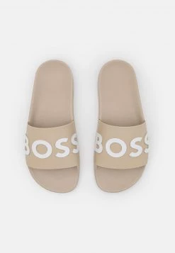 BOSS BAY IT SLID UNISEX - Chanclas De Baño - Light Beige, Unisexo -Outlet BOSS Tienda 7a21b7041bc747f79f35b7a969dd6122