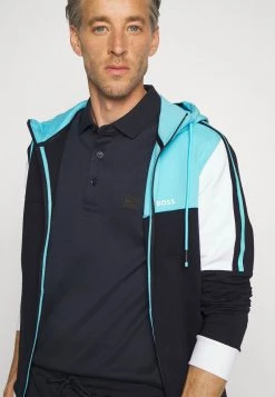 BOSS SAGGY - Sudadera Con Cremallera - Dark Blue, Hombre -Outlet BOSS Tienda 7a377b8d806a4bfb9d60c43b21e7e73e