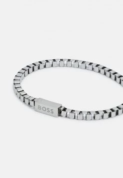 BOSS CHAIN FOR HIM - Pulsera - Silver-coloured, Hombre 5 BOSS CHAIN FOR HIM - Pulsera - Silver-coloured, Hombre -Outlet BOSS Tienda 7ad44a11d0eb43a58eb01d92023659e7