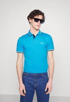 BOSS PAUL CURVED - Polo - Open Blue, Hombre -Outlet BOSS Tienda 7b260a0e32ca47b681bb09ad5ea4be09