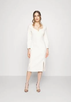 BOSS DIHERA - Vestido De Tubo - Open White, Mujer