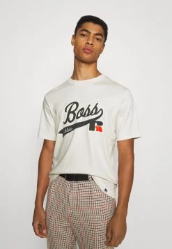 BOSS X RUSSELL ATHLETIC - Camiseta Estampada - Open White, Hombre