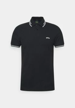 BOSS PAUL CURVED - Polo - Black, Hombre -Outlet BOSS Tienda 7cd484e904284ee89e164dae8b6f6e2a
