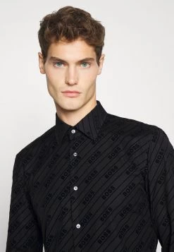 BOSS HANK - Camisa - Black, Hombre -Outlet BOSS Tienda 7d33dc2105f74e88b382393f3185c556