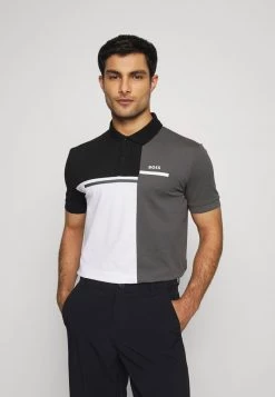 BOSS PADDY - Polo - Dark Grey, Hombre