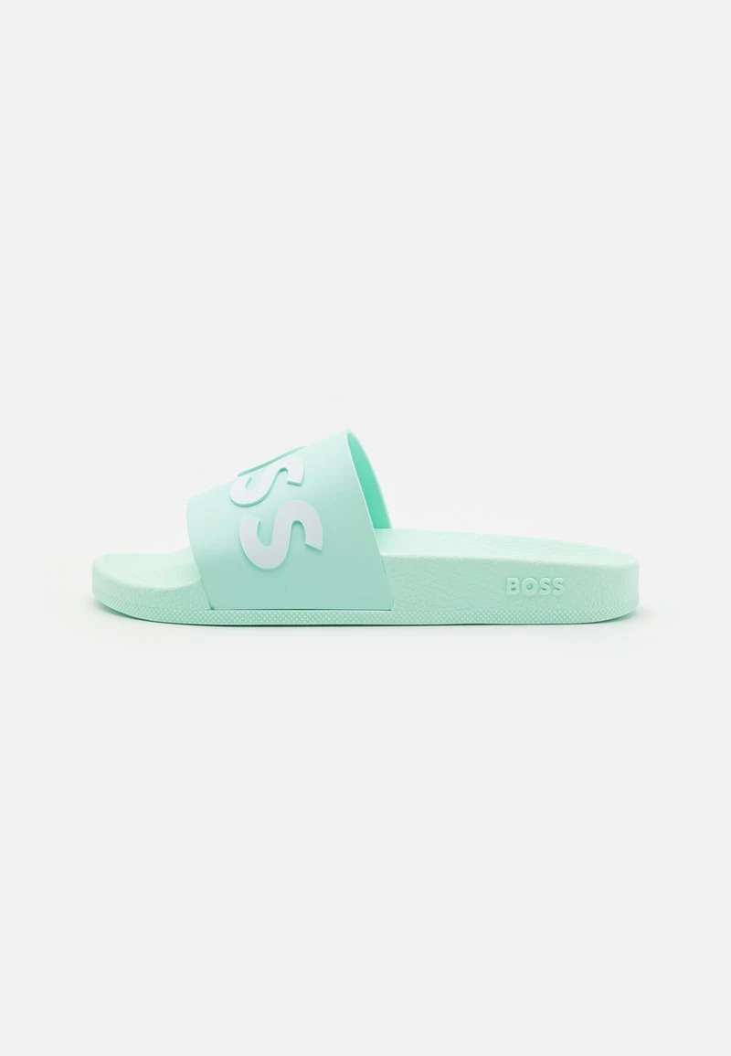 BOSS BAY IT SLID UNISEX - Chanclas De Baño - Turquoise/aqua, Unisexo 1 BOSS BAY IT SLID UNISEX - Chanclas De Baño - Turquoise/aqua, Unisexo