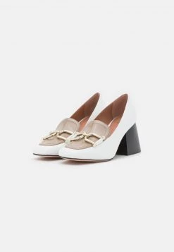 BOSS ADDISON CHUNKY - Tacones - White, Mujer -Outlet BOSS Tienda 7f27a350d8224294beaad5f542225c3c