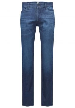 BOSS Vaqueros Rectos - Dark Blue, Hombre