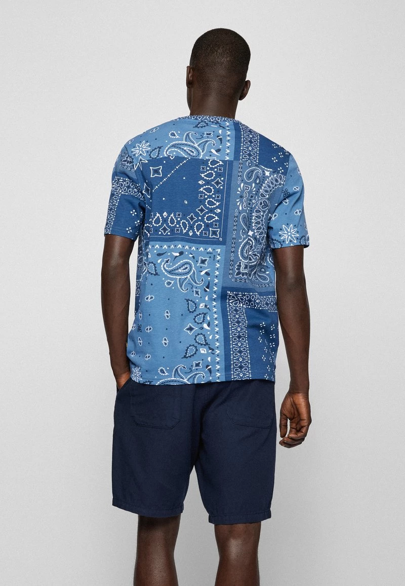 BOSS TALLOVER - Camiseta Estampada - Dark Blue, Hombre 3 BOSS TALLOVER - Camiseta Estampada - Dark Blue, Hombre - Imagen 3