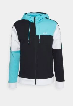 BOSS SAGGY - Sudadera Con Cremallera - Dark Blue, Hombre -Outlet BOSS Tienda 827420cc36f54b718a850482ba756164