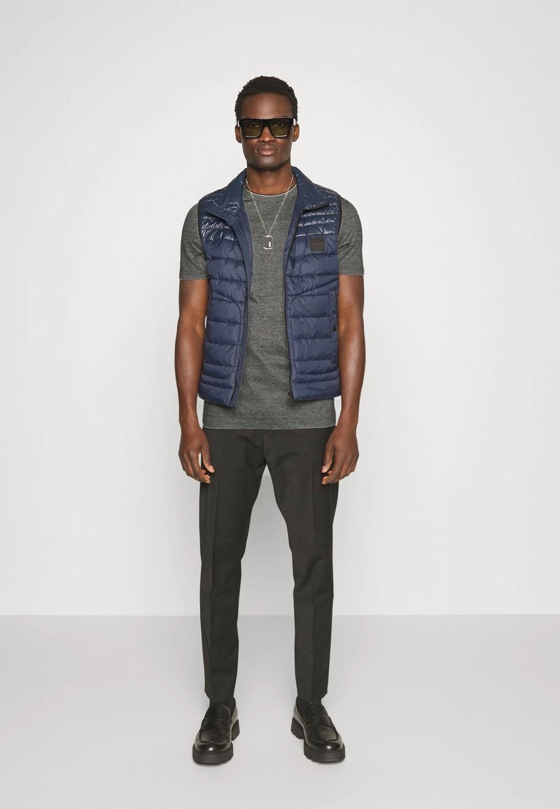 BOSS TESSLER - Camiseta Básica - Dark Blue, Hombre 2 BOSS TESSLER - Camiseta Básica - Dark Blue, Hombre - Imagen 2