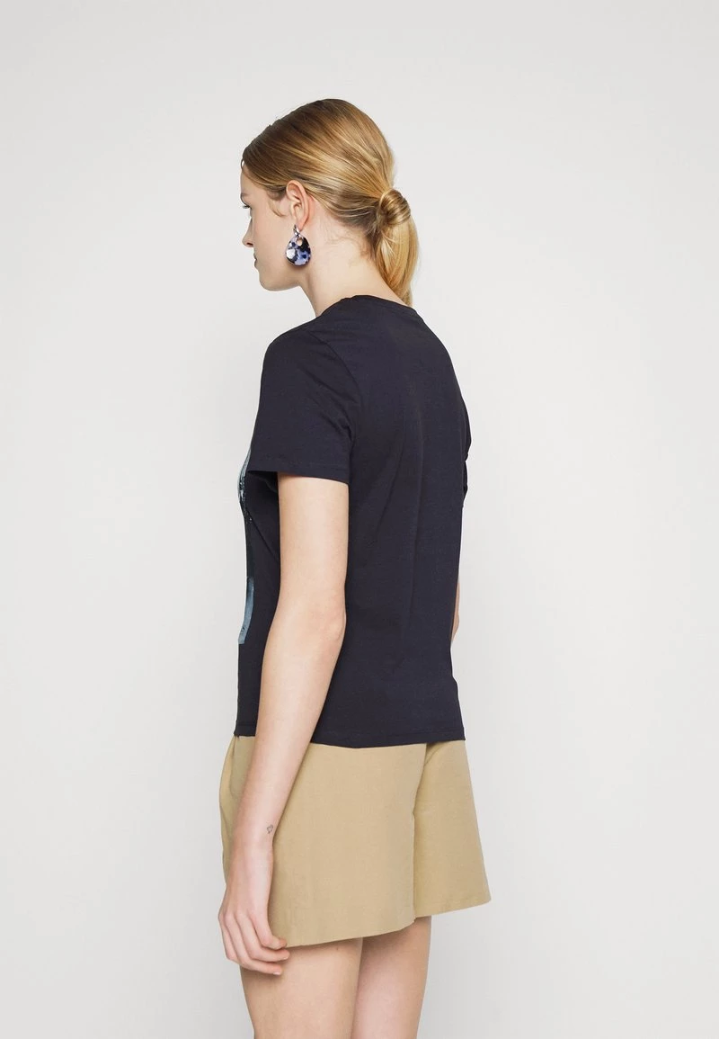 BOSS Camiseta Estampada - Open Blue, Mujer 3 BOSS Camiseta Estampada - Open Blue, Mujer - Imagen 3