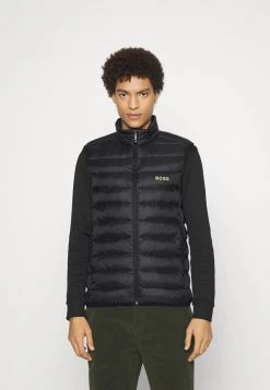 BOSS V ROGER - Chaleco - Black/gold, Hombre