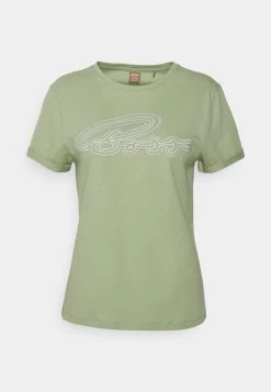 BOSS SUMMER - Camiseta Estampada - Light Pastel Green, Mujer