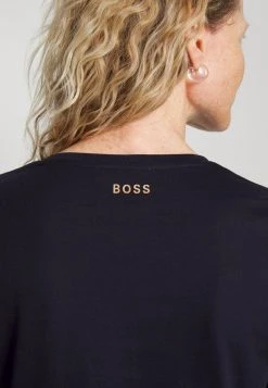 BOSS ECIRASA - Camiseta De Manga Larga - Midnight, Mujer -Outlet BOSS Tienda 87ef60b91a82452d91a81e018271c7c7