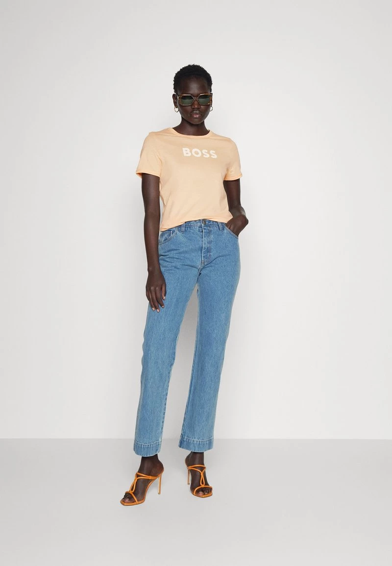 BOSS Camiseta Estampada - Light Pastel Orange, Mujer 2 BOSS Camiseta Estampada - Light Pastel Orange, Mujer - Imagen 2