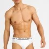 BOSS 3 PACK - COTTON STRETCH MINI 3P BM - Braguitas - White/grey/black, Hombre