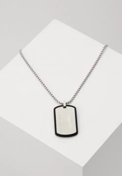 BOSS Collar - Silver-coloured, Hombre