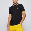 BOSS PADDY - Polo - Charcoal, Hombre