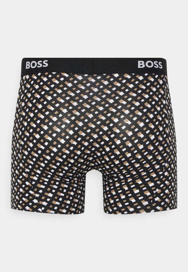 BOSS BOXER BRIEF PRINT 2 PACK - Culotte - Black, Hombre 4 BOSS BOXER BRIEF PRINT 2 PACK - Culotte - Black, Hombre - Imagen 4