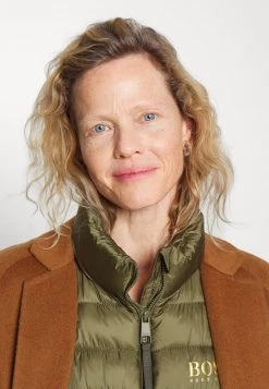 BOSS PEPULEA - Chaqueta De Entretiempo - Khaki, Mujer -Outlet BOSS Tienda 8c3027053c4246b5a556f54031fc7f98