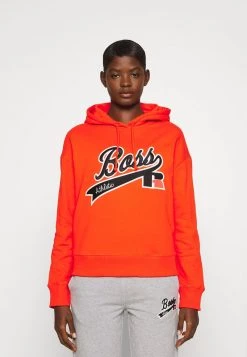 BOSS ERAISY - Jersey Con Capucha - Orange, Mujer