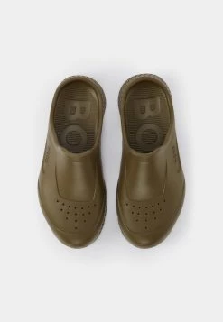 BOSS TITANIUM UNISEX - Sandalias Planas - Dark Green, Unisexo -Outlet BOSS Tienda 8d395280282443849f373ec577e28fd8