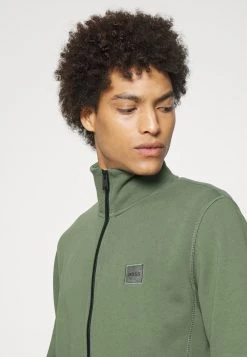 BOSS ZESTART - Sudadera Con Cremallera - Open Green, Hombre -Outlet BOSS Tienda 8e7a135aff19453899bf692e393c0df5