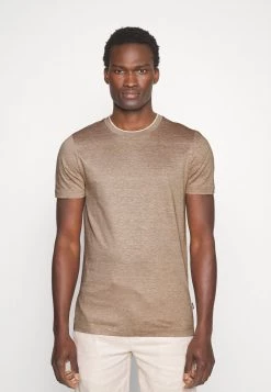BOSS TESSLER - Camiseta Básica - Medium Beige, Hombre