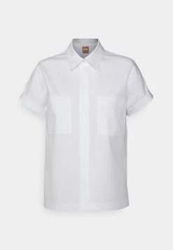 BOSS BARANDA - Camisa - White, Mujer -Outlet BOSS Tienda 8ef4f72f19564b3b88526bf7ad0e0b17