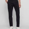 BOSS TABER - Pantalones Chinos - Black, Hombre