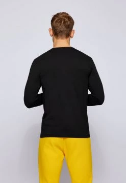 BOSS TOGN - Camiseta De Manga Larga - Anthracite, Hombre -Outlet BOSS Tienda 92be2f00e8314b9db382da80fd5ebd0d