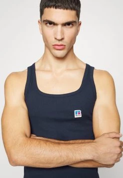 Boss X Russell Athletic TANK TOP - Camiseta Interior - Navy, Hombre -Outlet BOSS Tienda 944b4a93f94c4c66a1c619619b4edd3c