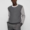 BOSS URAMBO - Jersey De Punto - Medium Grey, Hombre
