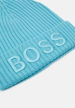 BOSS EXCLUSIVE ZARYA - Gorro - Turqoiuse, Mujer -Outlet BOSS Tienda 9640de1de2ed40d3a770679a90157558