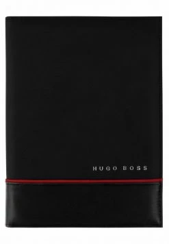 BOSS FOLDER A5 EXPLORE BRUSHED BLACK - Otros Accesorios - Black, Hombre