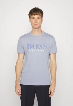 BOSS TEE - Camiseta Estampada - Open Blue, Hombre