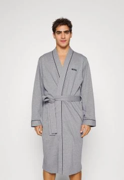 BOSS KIMONO - Albornoz - Medium Grey, Hombre